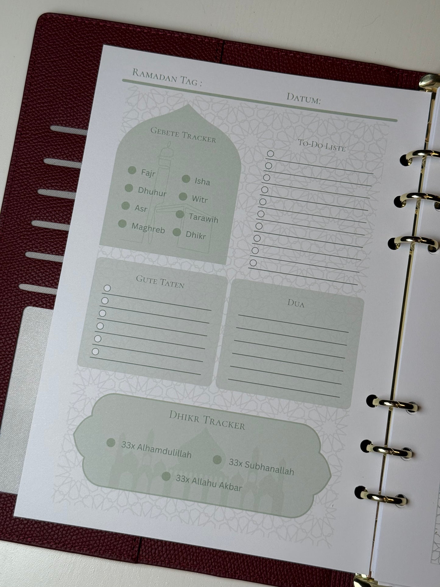 Ramadan Journal