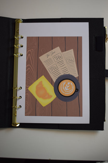 A5 Kalender-Einlage-Set