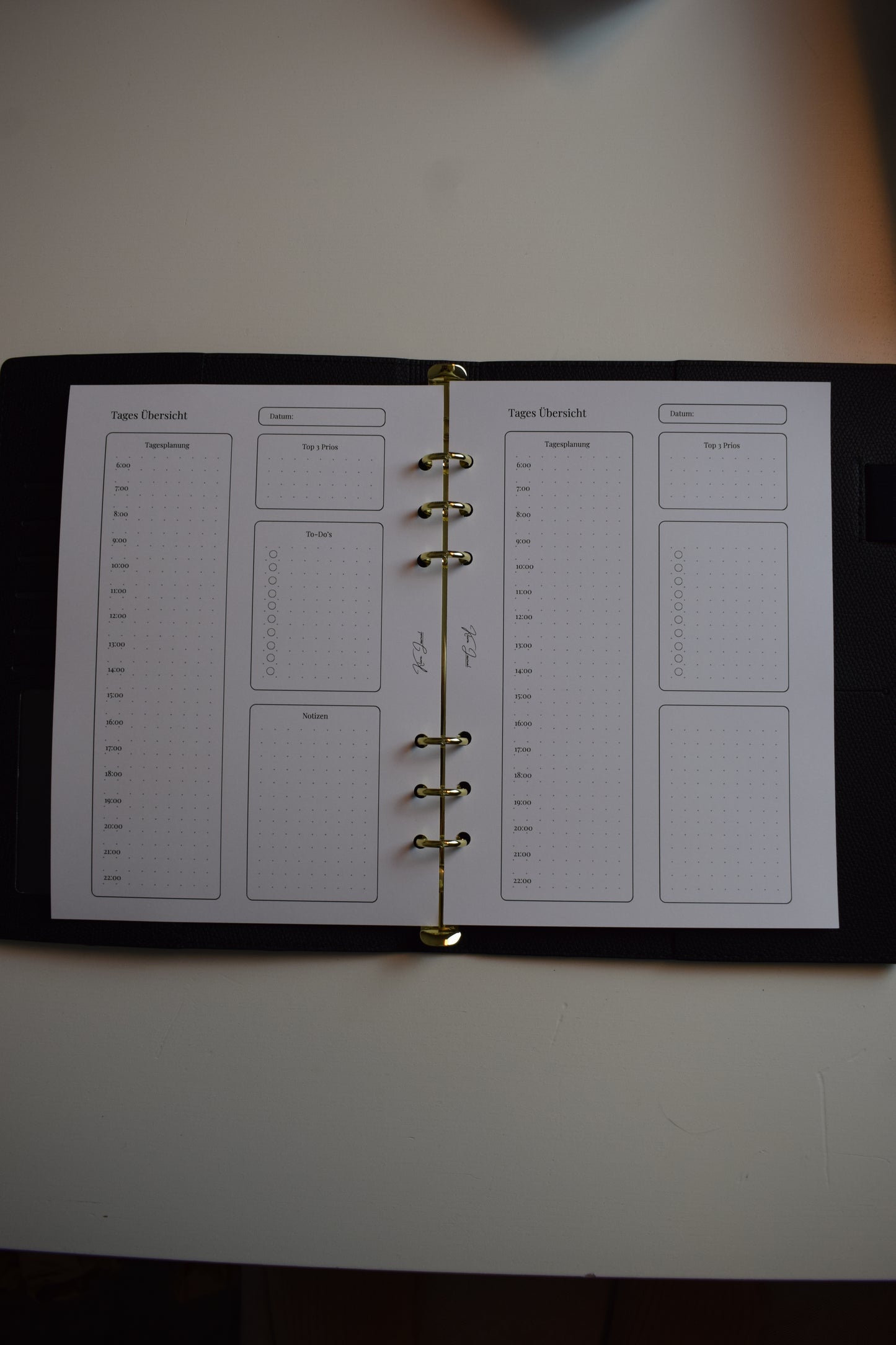 A5 Kalender-Einlage-Set